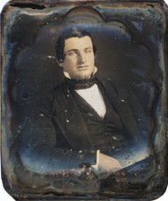 Linda 6ª placa Dag of a Man, c. década de 1840, tapete recortado, meia caixa. #20 comprar usado  Enviando para Brazil
