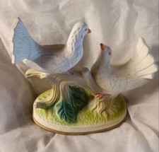 Couple colombe faïence d'occasion  Civray