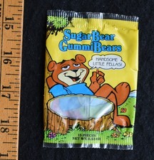 [Pacote de ursos de borracha Sugar Bear da década de 1980 - Envoltório de doces pós-cereais vintage], usado comprar usado  Enviando para Brazil