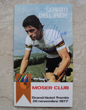 Autografo francesco moser usato  Volano