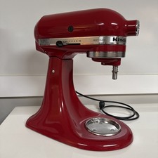 KitchenAid Artisan Series 5 quartos misturador de cabeça inclinada - apenas - vermelho império - funciona, usado comprar usado  Enviando para Brazil