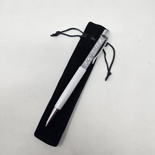 Caneta esferográfica cristalina Swarovski branca perolada com cristais comprar usado  Enviando para Brazil