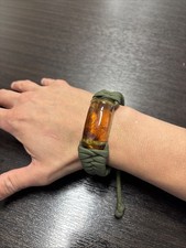 Acessório ajustável artesanal pulseira âmbar paracord joia comprar usado Acessório ajustável artesanal pulseira âmbar paracord joia comprar usado  Enviando para Brazil