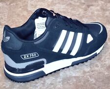 adidas ZX 750 Buty męskie Trampki Rozmiar uk 7 do 12 G40159 Originals Granatowe Białe, używany na sprzedaż  Wysyłka do Poland
