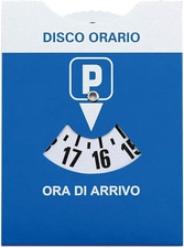 Disco orario auto usato  Roma