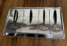Chrome canister unit for sale  Wanamingo