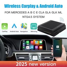 CarPlay Android Auto Bezprzewodowy adapter do Mercedes A B C E CLA GLA GLK NTG 4.5 na sprzedaż  Wysyłka do Poland
