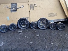 Conjunto de 7 medidores Quicksilver preto e amarelo para barco/marinho usados #3, usado comprar usado  Enviando para Brazil
