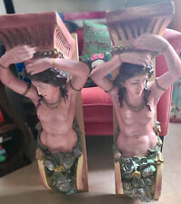 Pair fairground moulded for sale  LONDON
