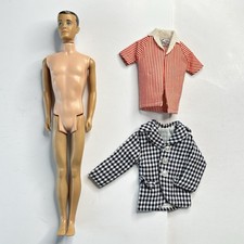 Boneca Ken vintage morena Mattel Inc 1960 com roupas Barbie comprar usado  Enviando para Brazil