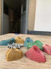Klettersteine klettergriffe kl gebraucht kaufen  Breitbrunn