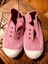 Baskets toile rose d'occasion  L'Aigle