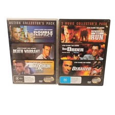 Jean Claude Van Damme (2) Pacote de DVD Garantia de Impacto Duplo Região de Risco 4 Muito Bom Estado Usado, usado comprar usado  Enviando para Brazil
