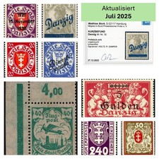 Gdansk stamp unused d'occasion  Expédié en Belgium