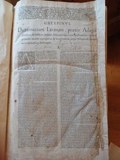 Seicentina calepinus dictionar usato  Modena