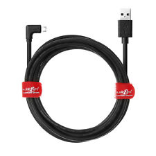 Cabo de dados carregador rápido JuicEBitz® 20AWG USB para micro USB 90 graus formato L cabo comprar usado  Enviando para Brazil