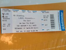 Cult ticket stub for sale  Pasadena