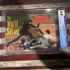 Usado, Sports Illustrated 1992 25 de octubre Serie Mundial Atlanta Braves CGC 6,0 segunda mano  Embacar hacia Argentina