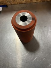 Roda de silicone com rolamento VRW65, 12 polegadas de largura, laranja, usado comprar usado  Enviando para Brazil