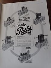 Radio pathe phono d'occasion  Expédié en Belgium