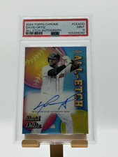 2024 Topps Chrome All-Etch David Ortiz Auto /25 Boston Red Sox PSA 9, usado comprar usado  Enviando para Brazil