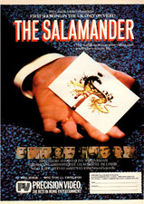 Używany, Original Video Magazine Advert the Salamander Precision Video Pre-cert Advert na sprzedaż  Wysyłka do Poland