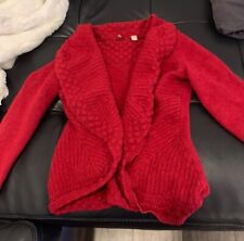 Red sweater knitted for sale  Parsippany