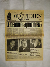 Old newspaper quotidien d'occasion  Expédié en Belgium