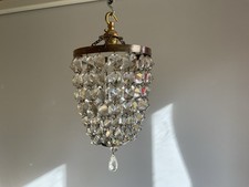 Vintage crystal bag for sale  HELENSBURGH