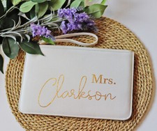 Personalised bride clutch for sale  WAKEFIELD