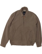 Usado, Jaqueta Bombardeiro Masculina LONDON FOG Reino Unido 38 Poliéster Cinza Médio FX04 comprar usado  Enviando para Brazil
