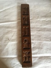 Vintage wood cookie for sale  CHATHAM