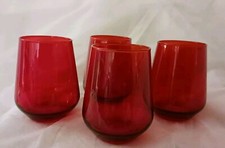 Ruby red stemless for sale  Rochester