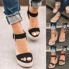 Damen plateau sommerschuhe gebraucht kaufen  Voerde (Niederrhein)