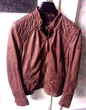 Lederjacke tigha braun gebraucht kaufen  Düsseldorf