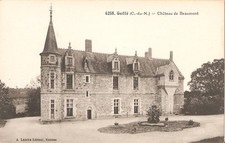 Cpa guitté château d'occasion  Le Mans