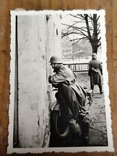 Foto soldat stahlhelm gebraucht kaufen  Spraitbach