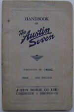 Austin seven original for sale  BATLEY