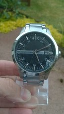 Relógio de quartzo masculino Armani Exchange AX2013 - Chip em cristal sobre 4 comprar usado  Enviando para Brazil
