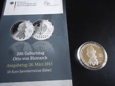 Euro silber 2015 gebraucht kaufen  Hammelburg