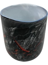 Handblown black ceramic for sale  UK