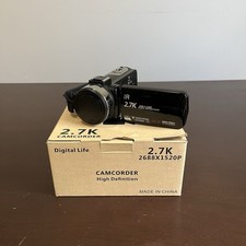 Filmadora Digital Life HD Alta Definição - 2.7K NOVA Caixa Aberta  comprar usado  Enviando para Brazil