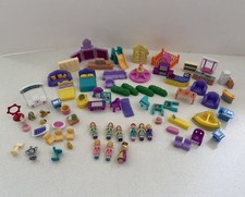 Lote misto de figuras Galoob My Pretty Dollhouse & Polly Pocket móveis animais comprar usado  Enviando para Brazil