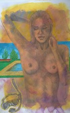 Akt erotic grafik gebraucht kaufen  Berlin
