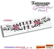 Tatouage temporaire fuck d'occasion  France