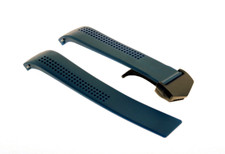 CINTA DE BORRACHA 20 MM PARA TAG HEUER CARRERA CALIBRE CV2014 FECHO PRETO AZUL comprar usado  Enviando para Brazil