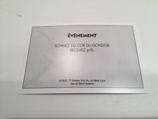 Carte événement sonnez d'occasion Carte événement sonnez d'occasion  Vendin-le-Vieil