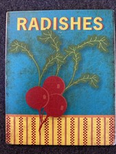 Radishes decorative metal for sale  Salem