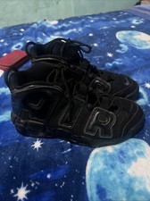 Nike uptempo nere usato  Capannori