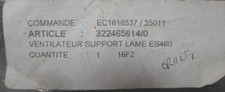 Ventilateur support lame d'occasion  Guichen